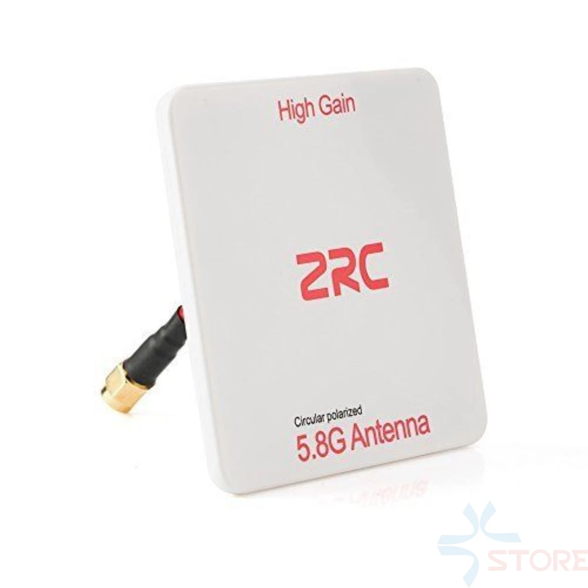 ZRC-antena Circular polarizada de Panel plano de alta ganancia, 5,8G, 14dBi, SMA/RP-SMA, LHCP/RHCP, para transmisor FPV VS inmersi&oacute;n Fatshark-0