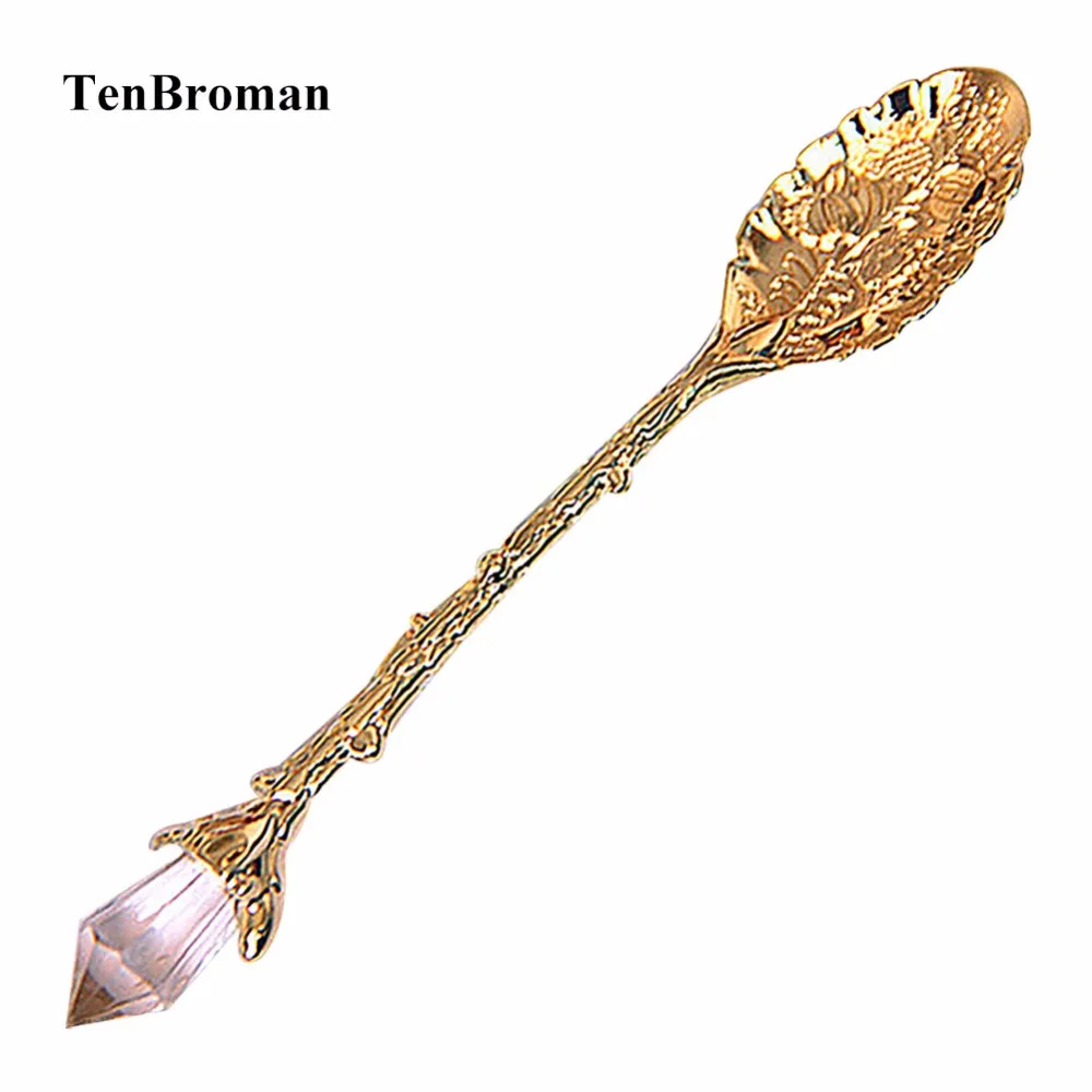 TENBROMAN 12 шт. Королевский Стиль Ретро Модные Винтажные чайные кофейные скобы