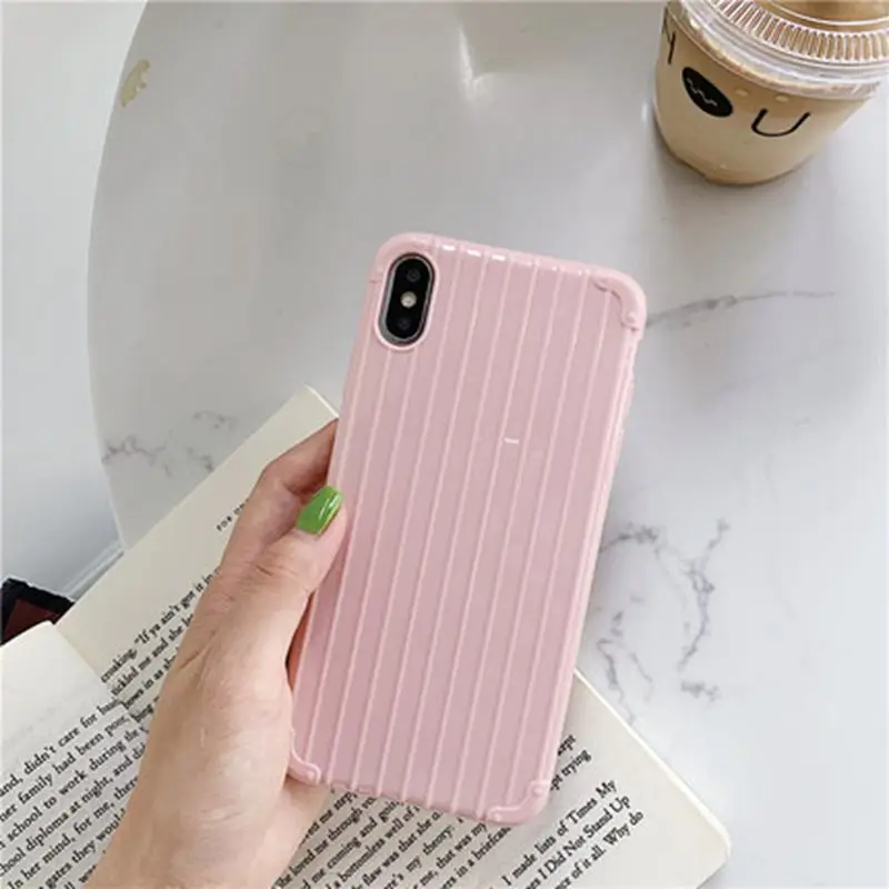 Для iPhone X Xs Max XR простой однотонный чехол для телефона тонкий матовый Мягкий силиконовый чехол для iPhone 11 Pro 8 7 6 6S Plus 5 S Чехол s