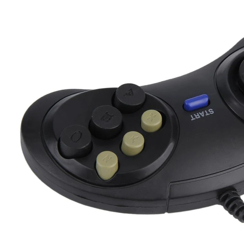 Игровые аксессуары для SEGA MD2 MAC Mega Drive классические ретро 6 кнопок проводной