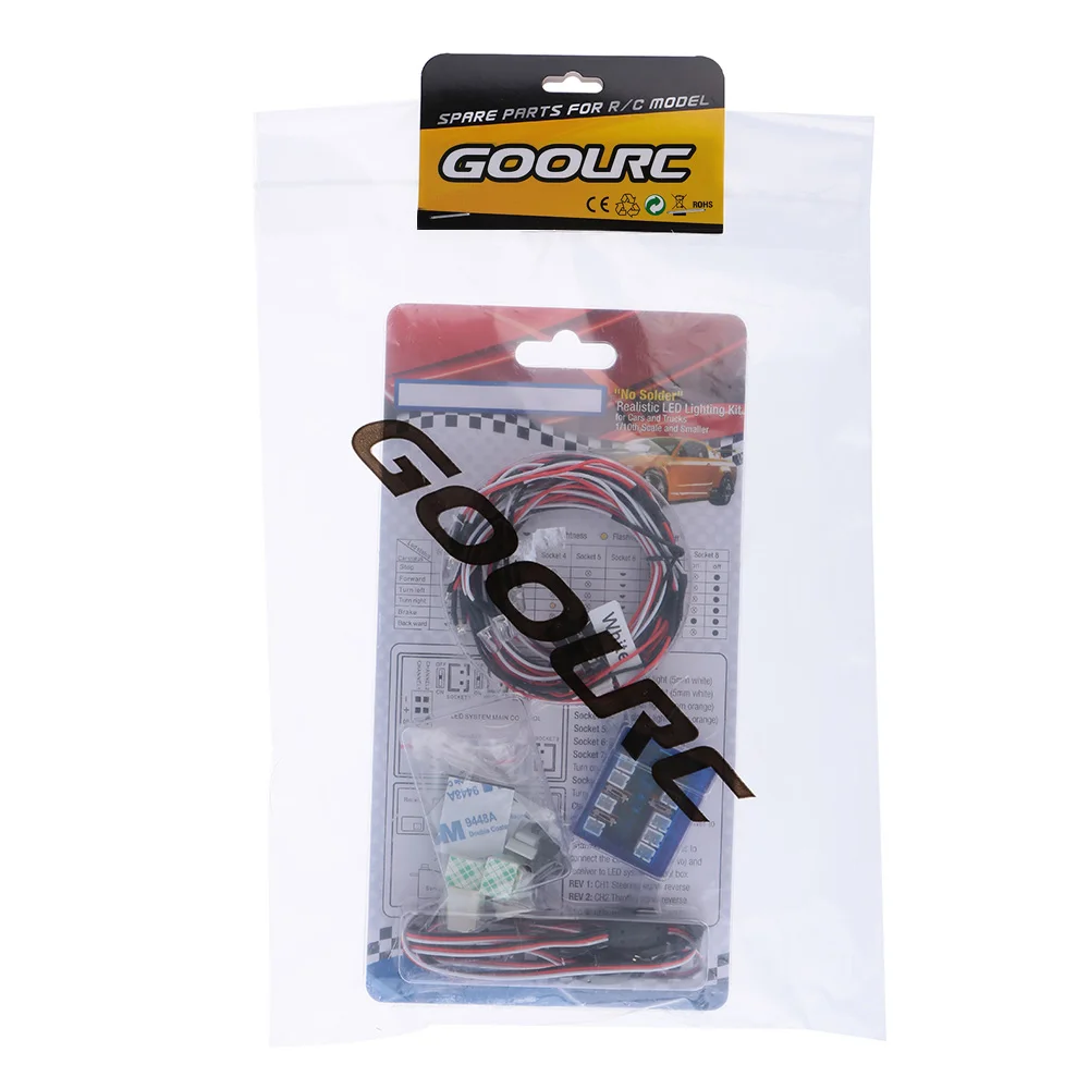Оригинальный комплект GoolRC Без припоя Реалистичный новый хайлайтер 12
