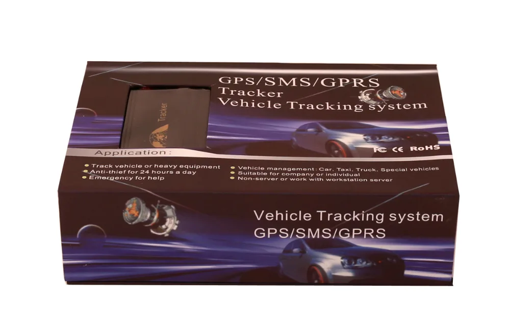Автомобильный Gps-трекер TK103B GSM GPRS противоугонная охранная сигнализация