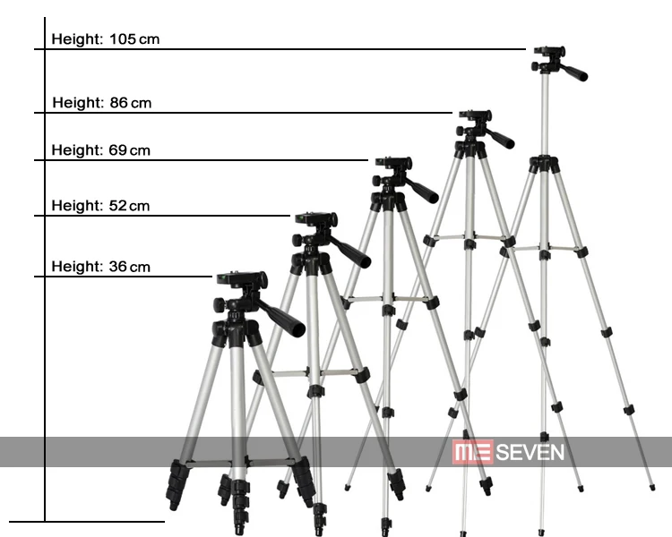 Универсальный раздвижной Портативный Гибкий Профессиональный штатив для Sony Canon