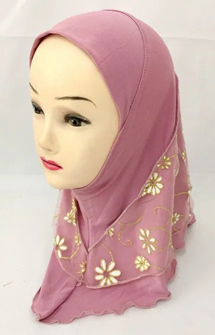 Новое поступление 15 цветов головные уборы для мусульманских девушек Тюбик шарф