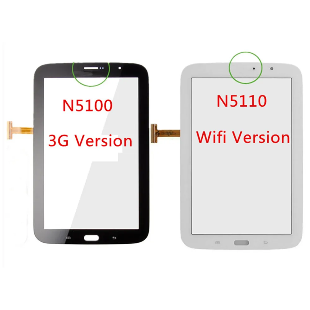 Для Samsung Galaxy Note 8 0 GT N5100 (версия 3G) N5110 Wifi) Замена сенсорного экрана дигитайзера!