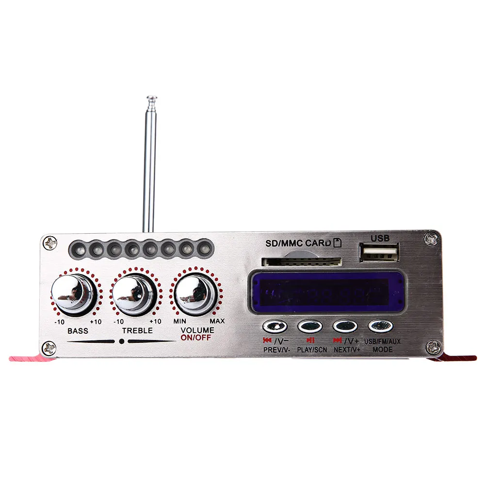 HY 502 S Mini Bluetooth HiFi 12 В Автомобильные усилители 2 Каналы стерео аудио Выход Мощность