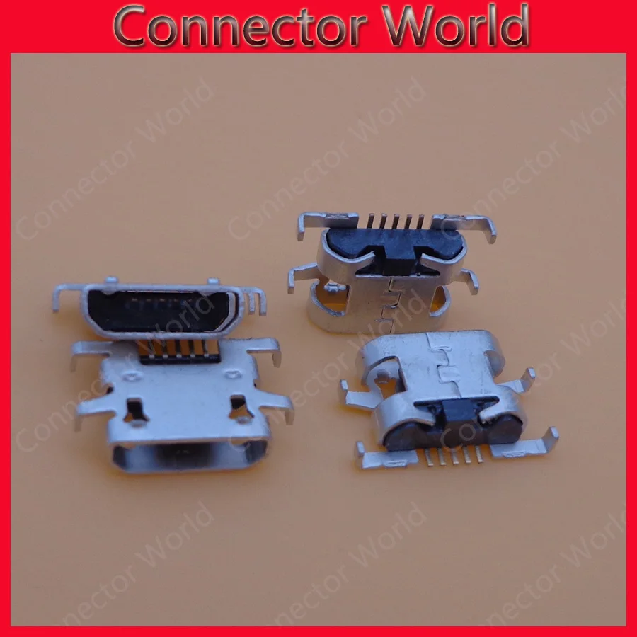 10 шт./лот Новый гнездовой разъем micro mini USB для зарядки Сменные запасные части doogee x5