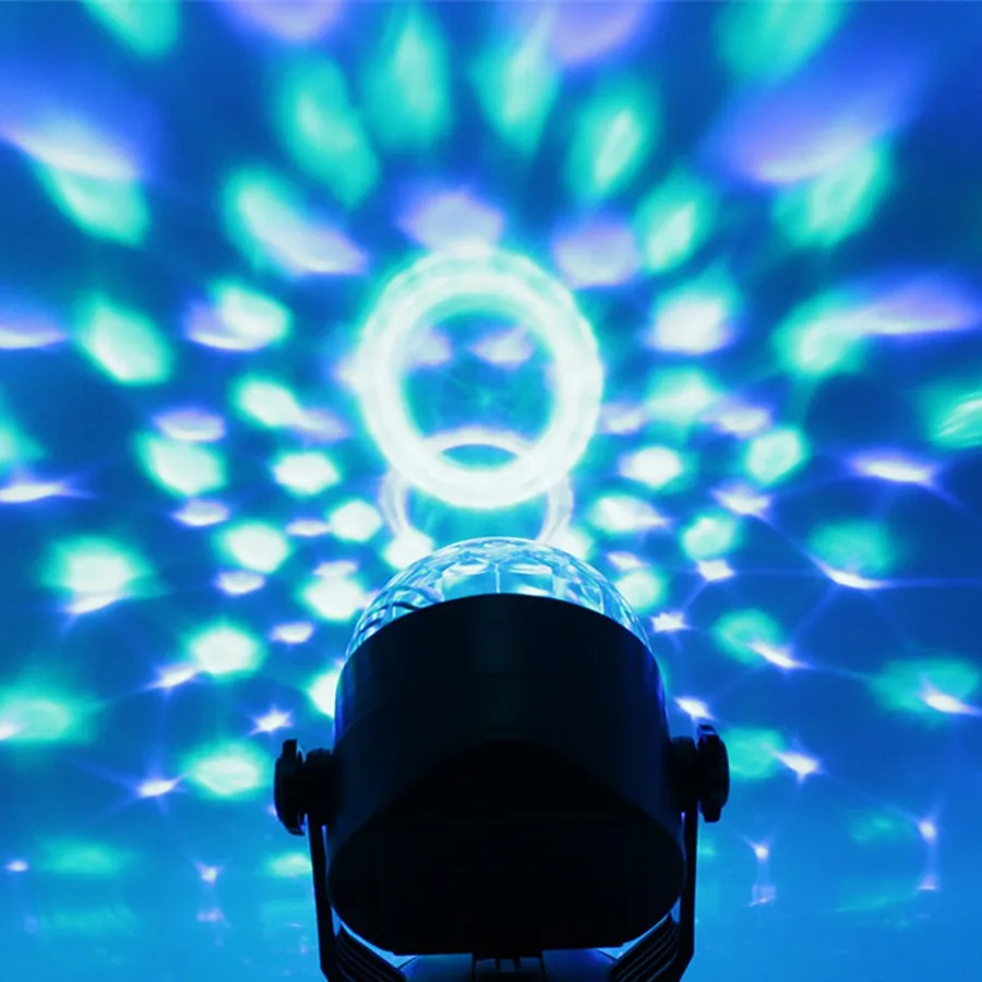 Волшебный RGB Шар BEIAIDI с голосовым управлением светодиодные сценические лампы