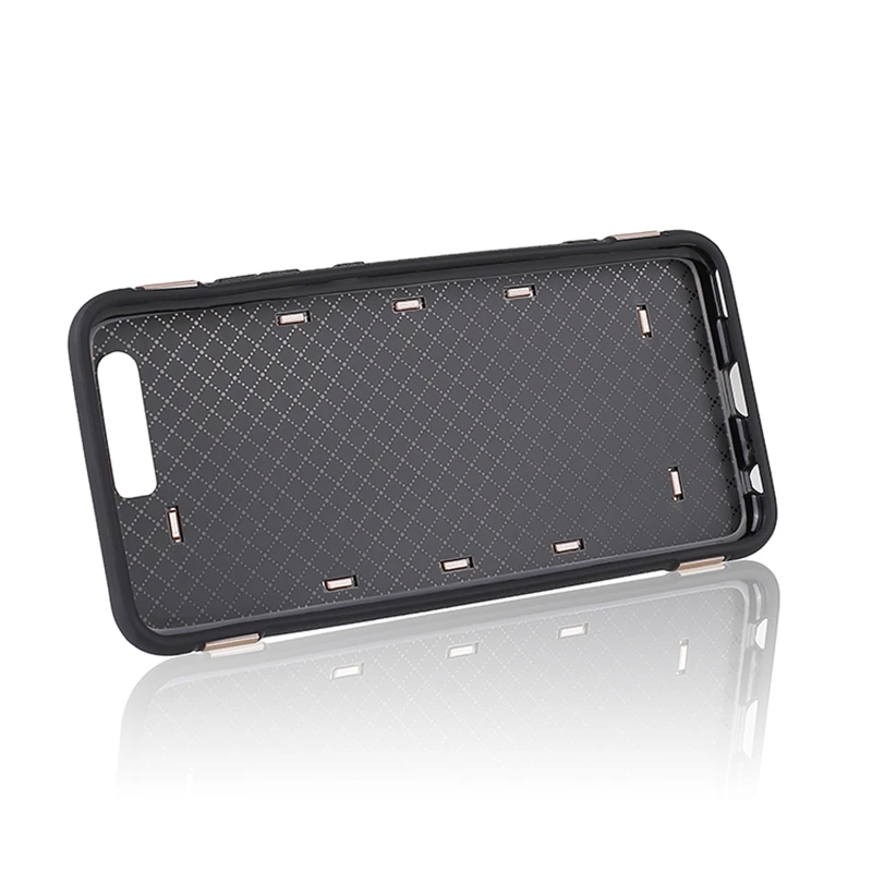 Dual Layer Car Magnet Armor Case For Huawei P10 Shockproof Cover Ring Stand 360 Rotating |