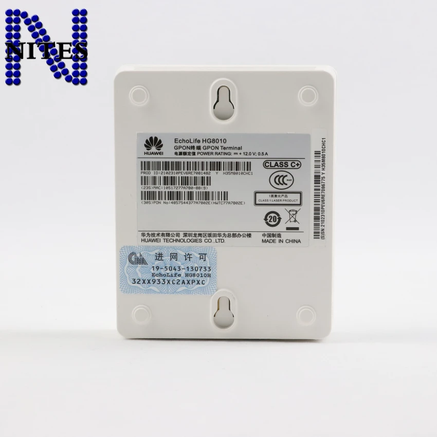 Новый бренд Hua wei HG8010/HG8010H одиночный ethernet порт GPON ONT/ONU применяется в режиме FTTH класс