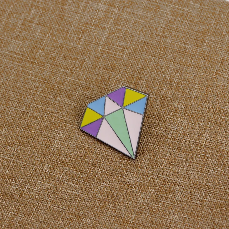 High Quality Creative Cartoon Oil Drop Brooch Geometry Dress Neckpin Gift Wholesale Brooches for Women | Украшения и аксессуары
