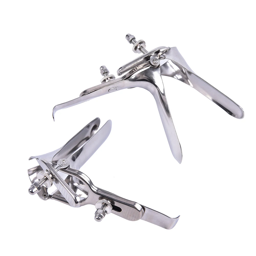 Adult Anal Sex Toy Stainless Steel Mirror Metal Dilator Expand Vaginal Enema Products For Couples |