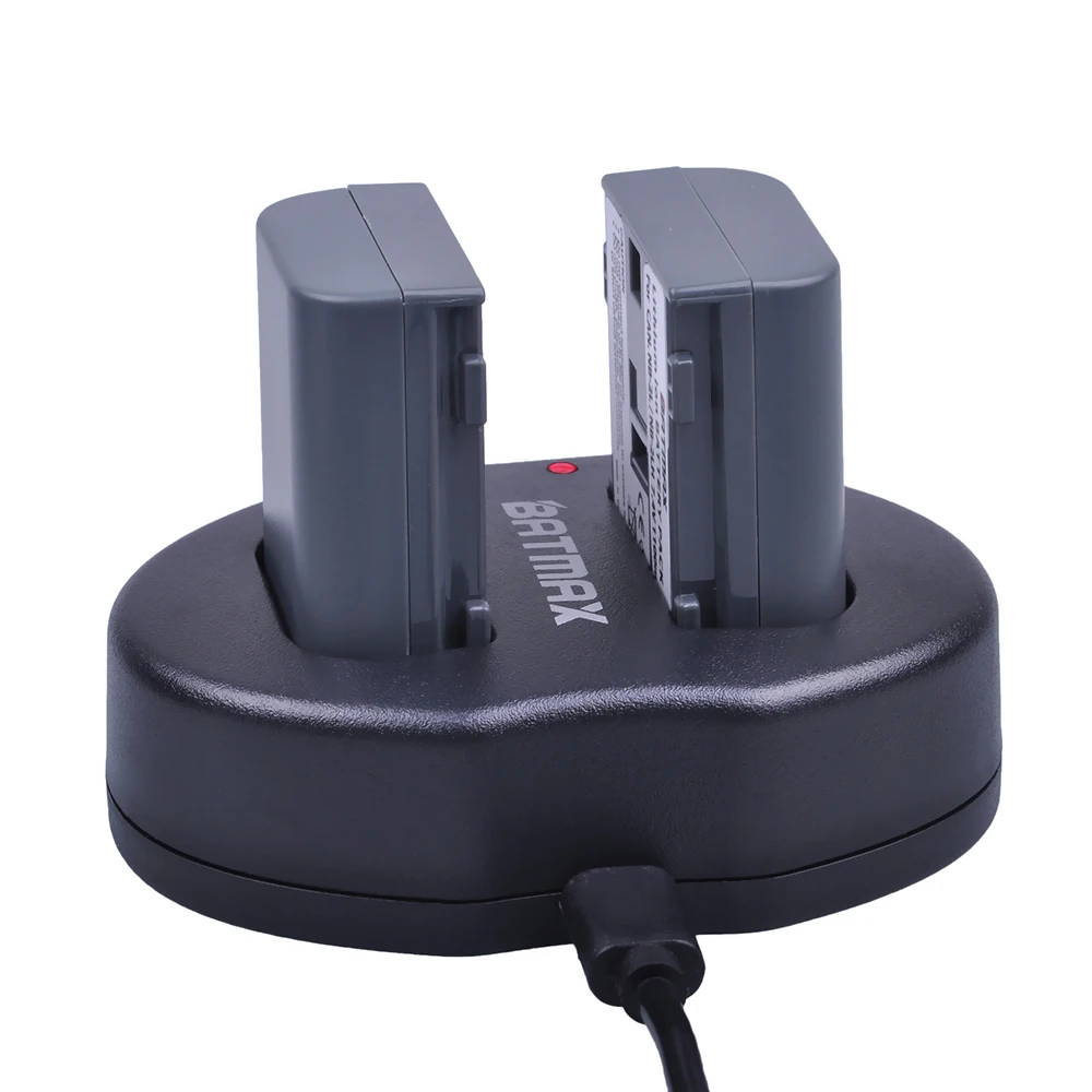 Batmax 4 шт. NB-2L NB2L NB-2LH батарея для камеры + двойное зарядное устройство USB Canon Rebel XT XTi
