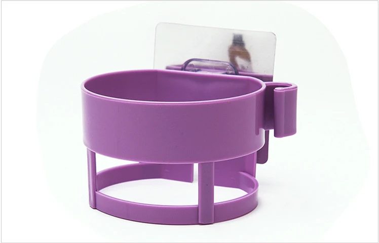 Удар Бесплатная сушилка для волос в ванной стойки стеллаж хранения Настенный фен