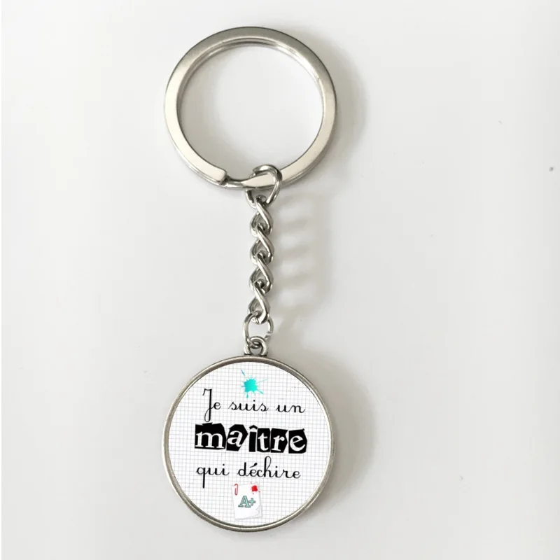 SUTEYI модные ювелирные изделия цитата я любовница которая убивает брелок merci maitresse