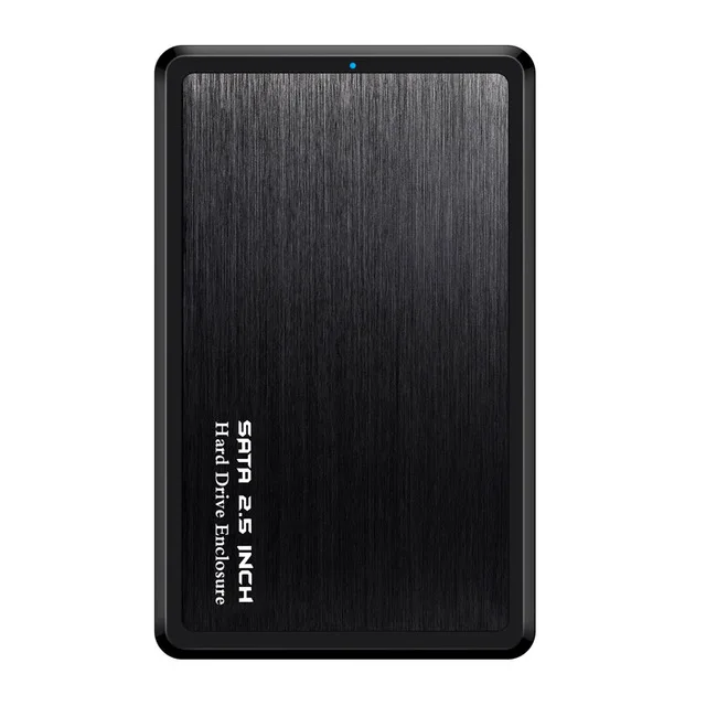 Black 2,5 дюйма USB 3,0 SATA Hd коробка HDD диск внешний HDD корпус черный чехол инструмент бесплатно 5 Гбит/с Поддержка UASP для SSD/2 ТБ жесткий диск - Цвет: Black