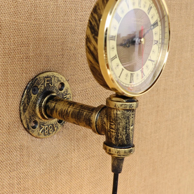 Настенный светильник в винтажном Европейском стиле светодиодный для помещения