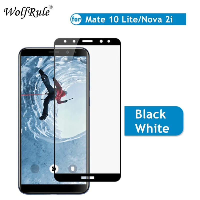 

Full Glass Huawei Mate 10 Lite Tempered Glass Huawei Nova 2i Screen Protector Full Glue Phone Film For Huawei Mate 10 Lite Glass
