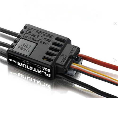 HobbyWing Platinum 60A ESC V4 (3S-6S) для 450-480 класса Heli RC Drone FPV Multi-Rotor | Игрушки и хобби