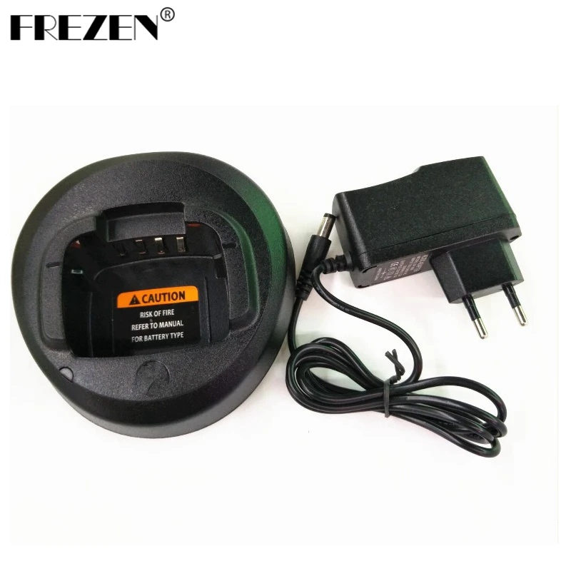 Black Ni-MH Battery Charger for Motorola Walkie Talkie CP185 EP350 CP476 CP477 CP1300 CP1600 CP1660 P140