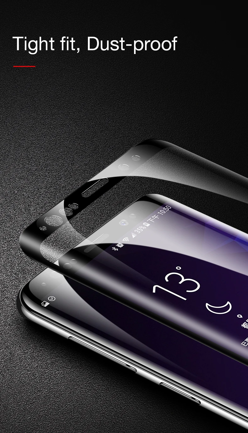 Защитная пленка CAFELE для samsung Galaxy S9 из закаленного стекла 9D Edge, ультратонкая пленка с полным покрытием для samsung S9, гладкая Сенсорная Пленка
