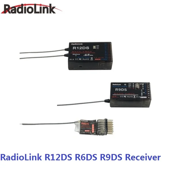 Радиоприемник RadioLink R12DS R6DS R9DS 2 4G сигнал для AT10 AT10II RC дистанционного управления