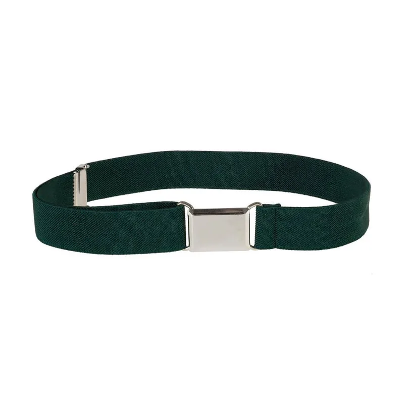 dark green Эластичные штаны с регулируемым поясом и пряжкой для маленьких мальчиков и девочек - Цвет: dark green
