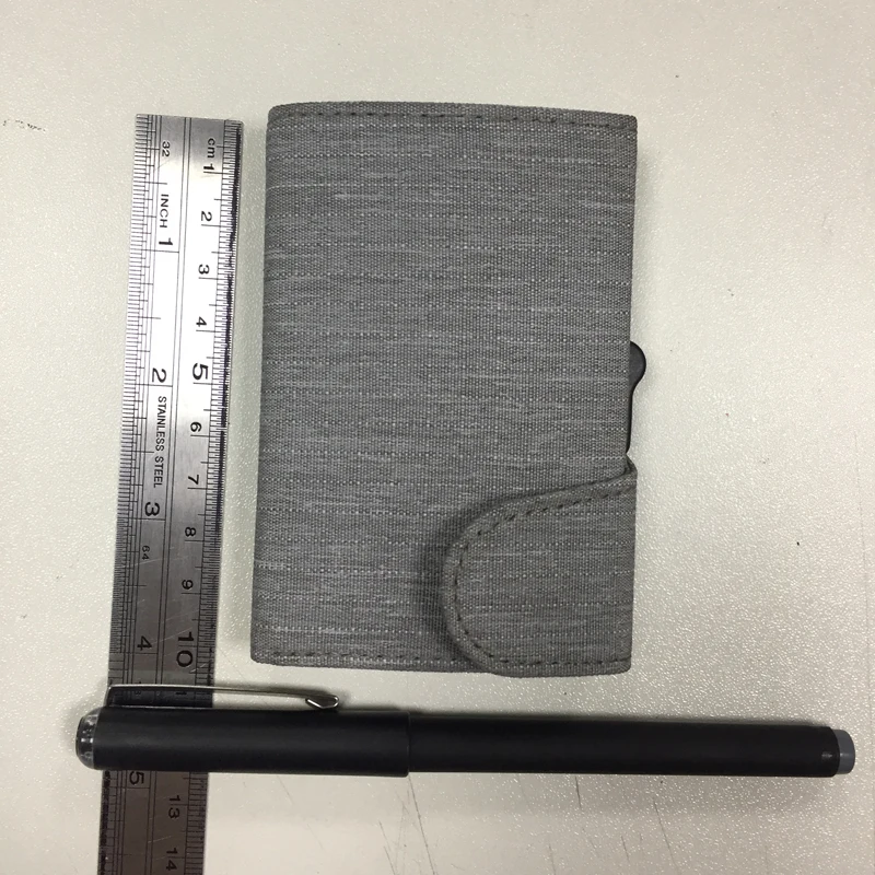 Алюминиевый бумажник с отделением для кредитных карт|Держатели карт и пропусков|