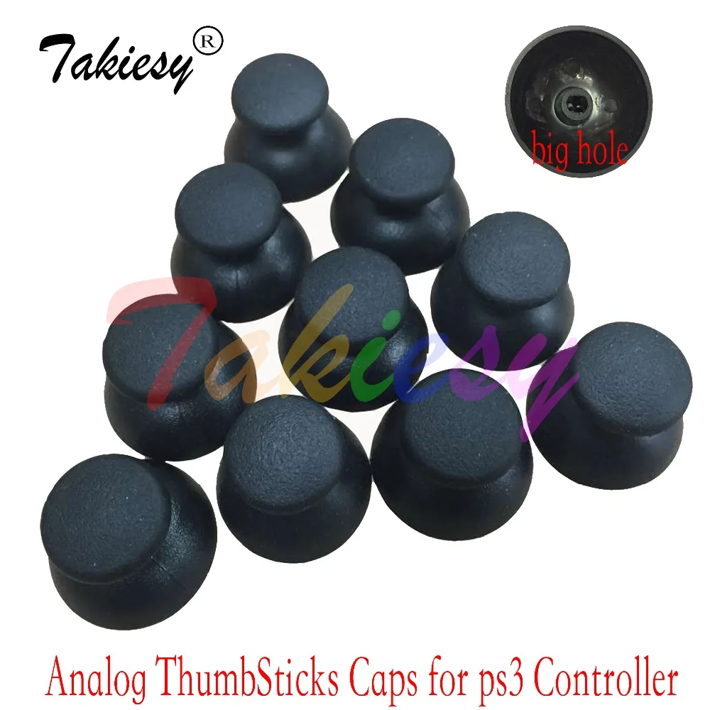 2 шт./лот новые ALPS 3pin Замена Черный 3D Аналоговый джойстик Thumb stick для PS3 контроллер Dualshock 3