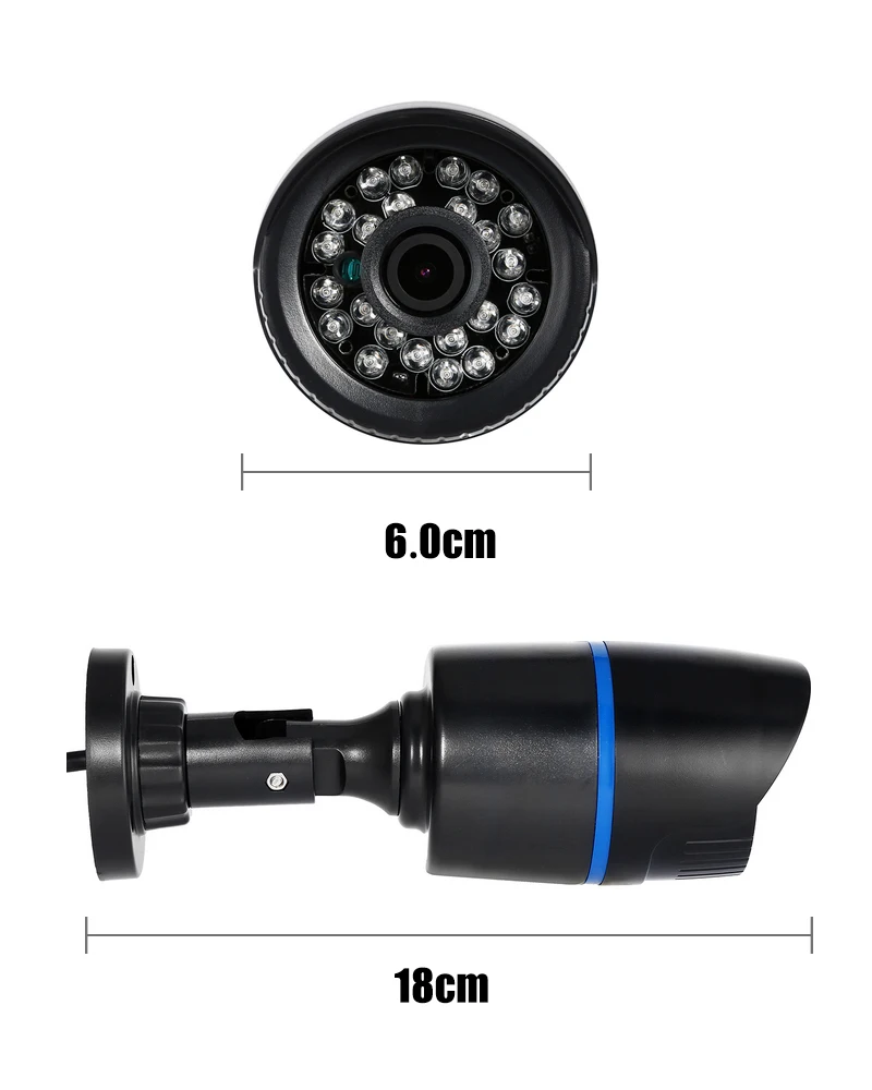 H.265 Водонепроницаемый 1080P 2.0MP Пуля IP Камера 12 V/48 V 24LED уличная инфракрасная камера видеонаблюдения ONVIF Ночное видение P2P IP CCTV камера