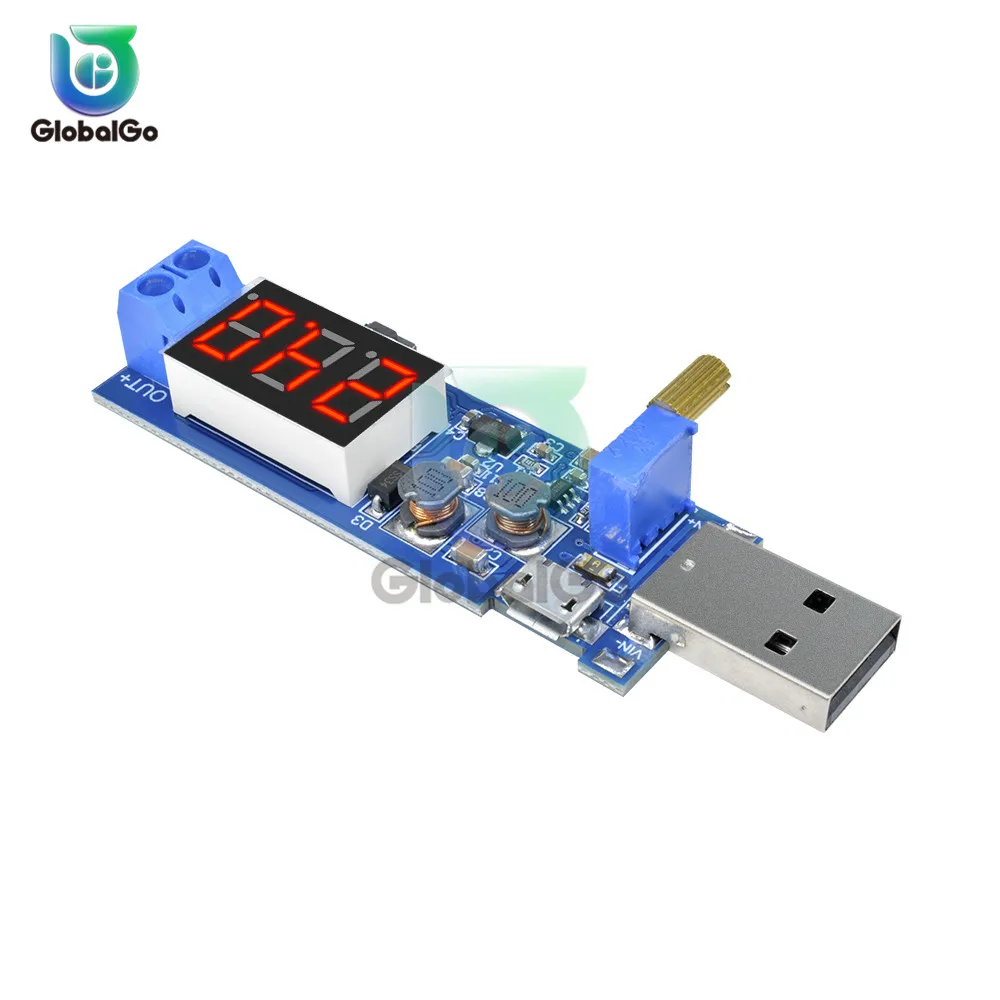 Усилитель USB понижающий усилитель Преобразователь мощности модуль dc 5 В до 1 2 24