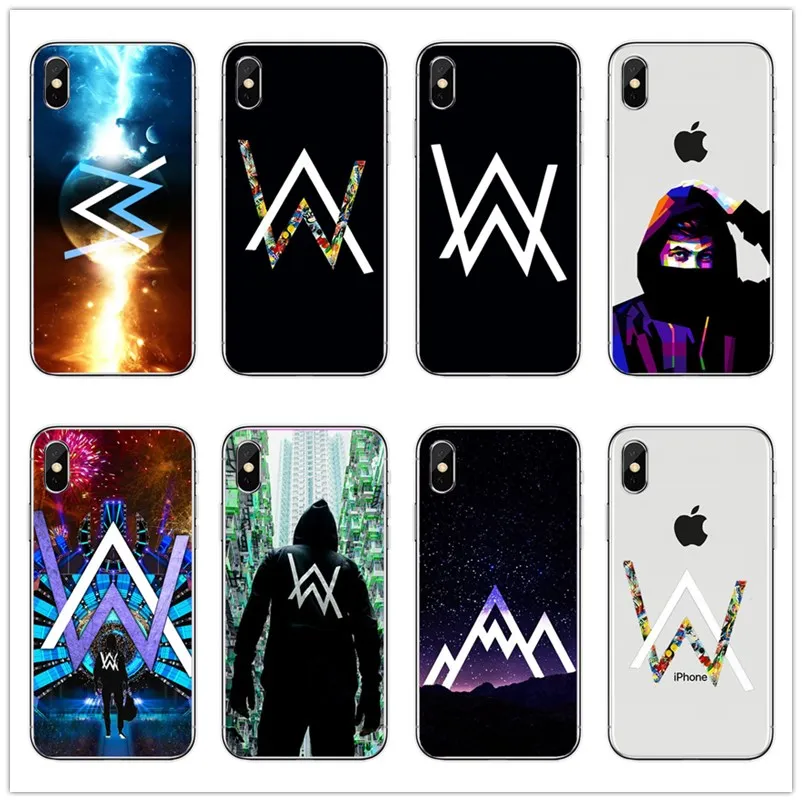 Алан Уокер Мягкий силиконовый чехол для телефона iPhone 8 7 6 6S Plus 4 5 X XS XR XMAX прозрачный