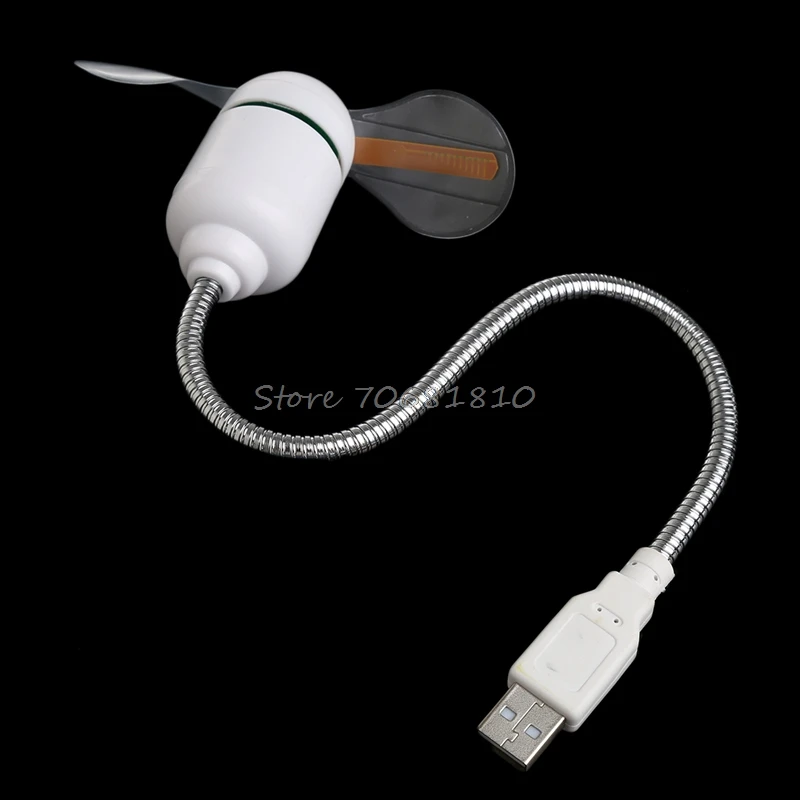 USB СВЕТОДИОДНЫЙ светильник гибкий Вентилятор охлаждения DIY Программа