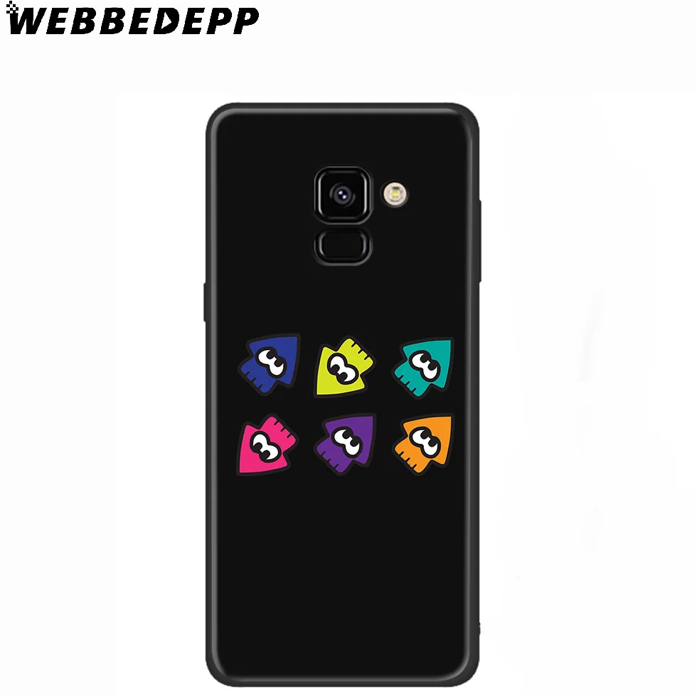WEBBEDEPP Splatoon 2 Грибная девочка силиконовый чехол для Samsung Galaxy A3 A5 A6 A7 A8 A9 A10 A20 A30 A40 A50 A70