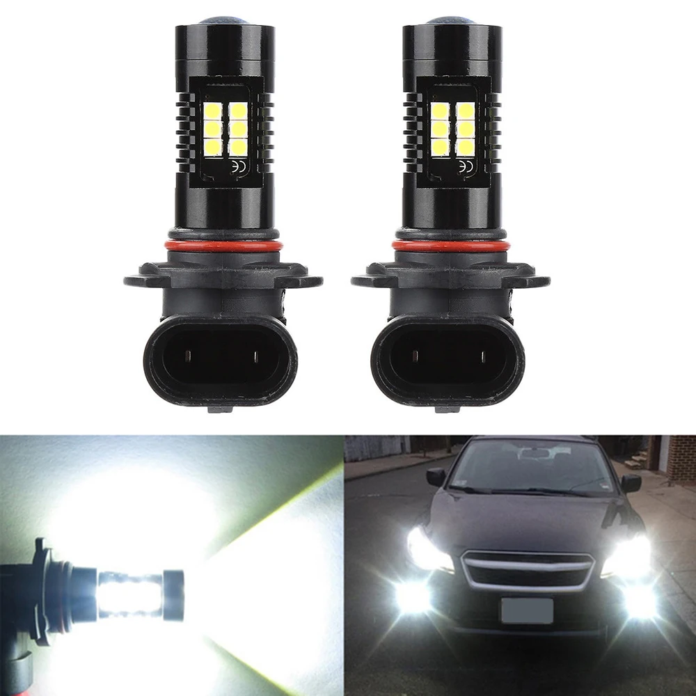 

2PCS 9005 HB3 9006 HB4 Car Light Bulbs White Daytime Running Lights DRL Fog Light Driving Lamp car accessries