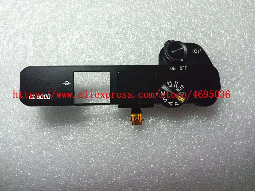 90% новый A6000 верхняя крышка Мощность Swich кнопка спуска затвора для SONY ILCE-6000 ILCE6000