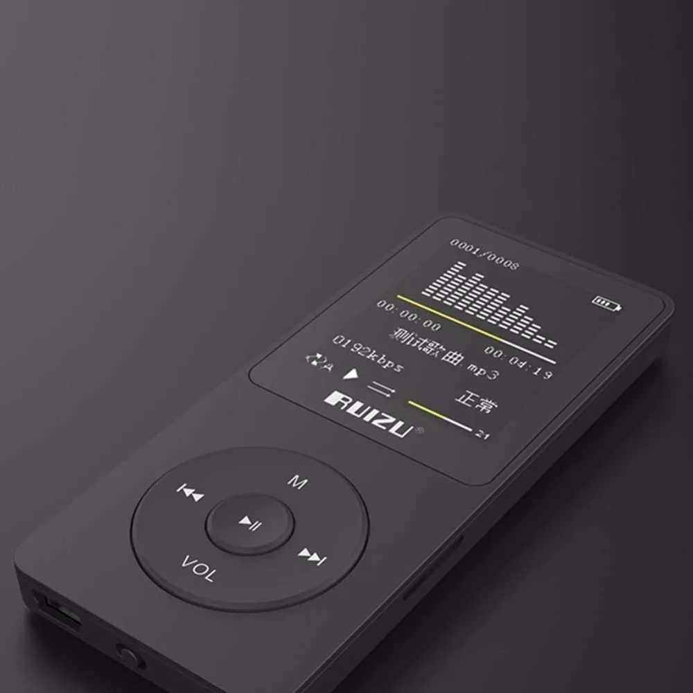 2017 100% Оригинальная английская версия ультратонкие MP3-плееры с 4 ГБ хранения и 1.8