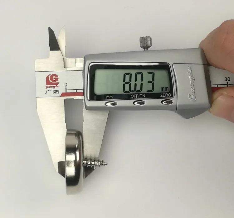 4 шт. D32mm мощный неодимовый магнит для чашки потайной крепежное отверстие винт в комплекте магнитное круглое основание крепежа или дверная защелка