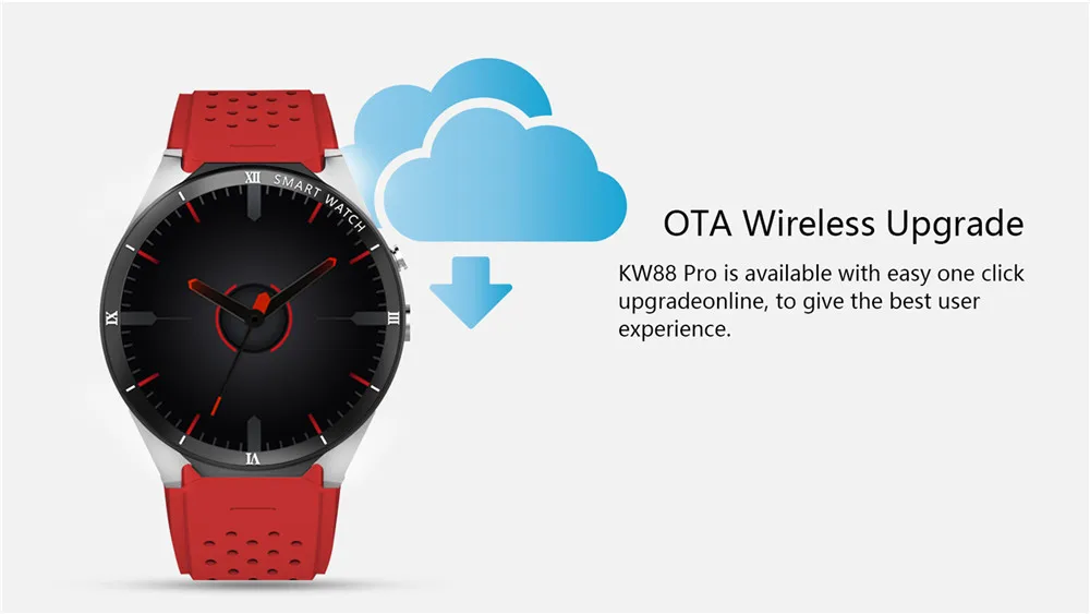ASKMEER KW88 Pro умные часы Android 7,0 Smartwatch телефон MTK6580 1 ГБ 16 ГБ 3G Wifi gps Bluetooth умные часы 2.0MP Wirstbands