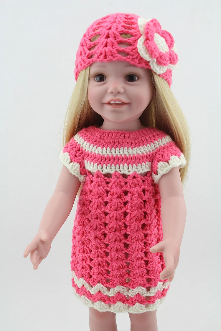 Реалистичные виниловые куклы для маленьких девочек с изображением смайликов 18