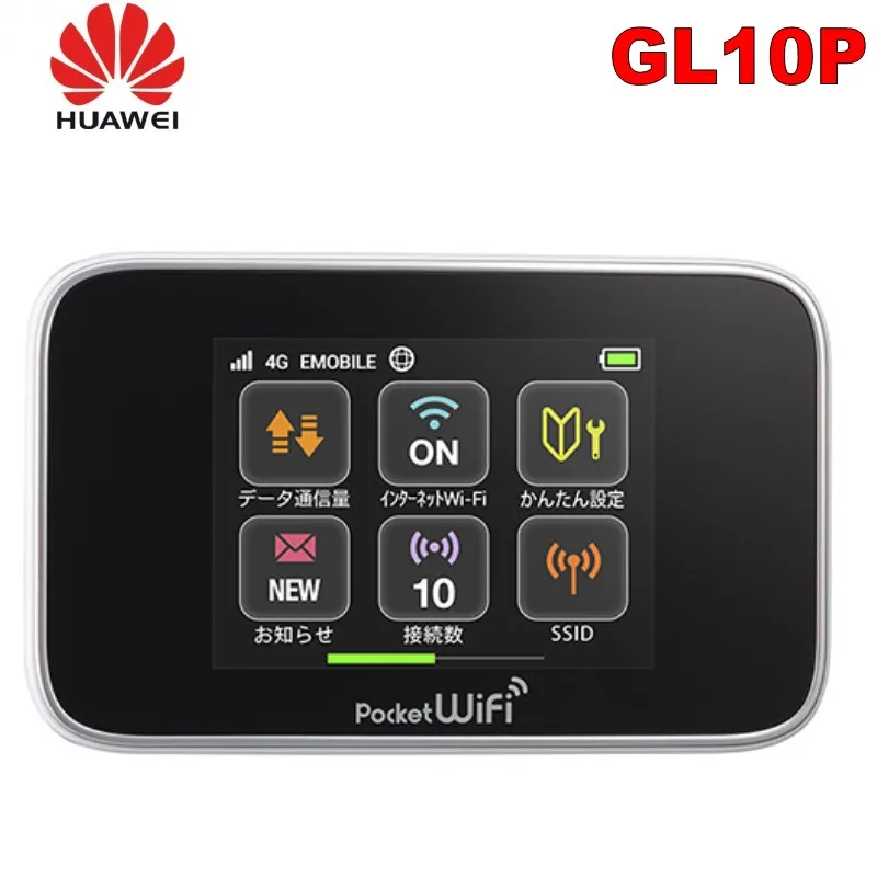 unlocked Huawei GL10P 4G pocket wifi 4g LTE wireless router with SIM card slot