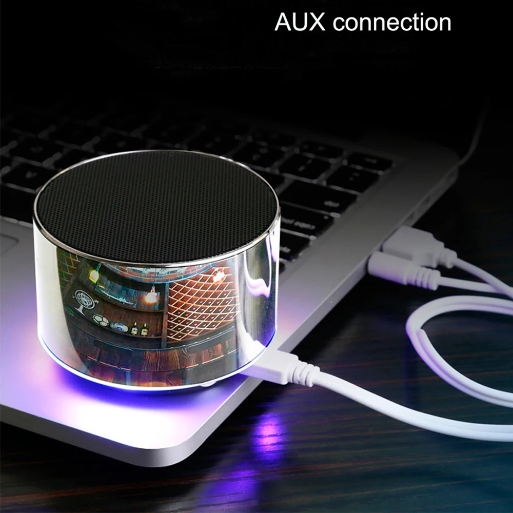 Bluetooth динамик портативный мини Саундбар 3D стерео музыка объемный звук система TF