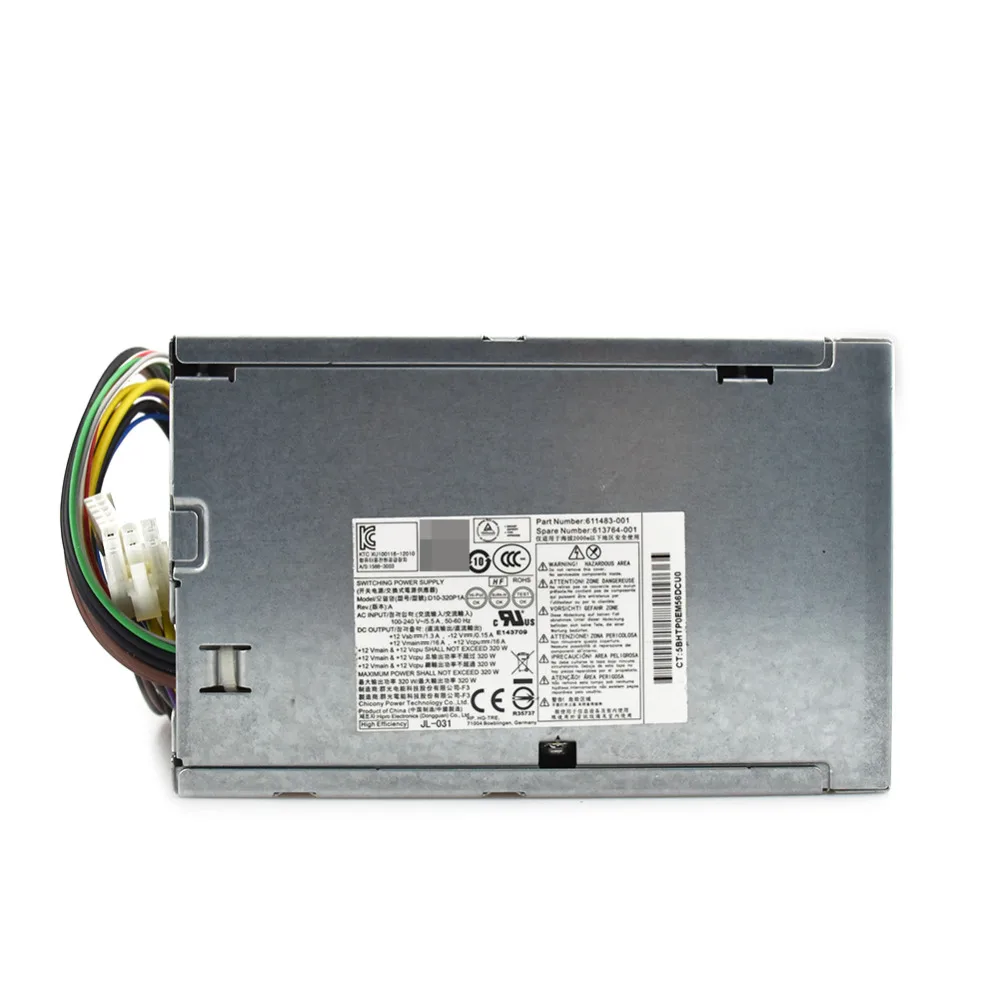 Для hp D10-320P2A PS-4321-9HA hp-D3201A0 CFH0320AWWA Сервер питания 320 Вт