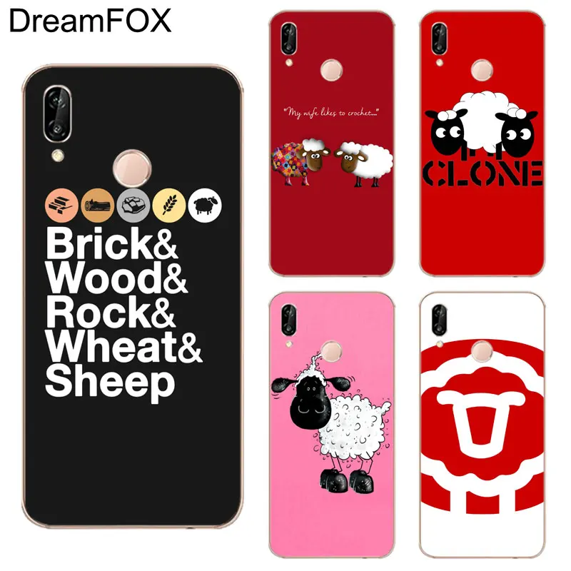 DREAMFOX K255 Катан вы даете мне древесина мягкая ТПУ силиконовый чехол для huawei Honor 6A 6C