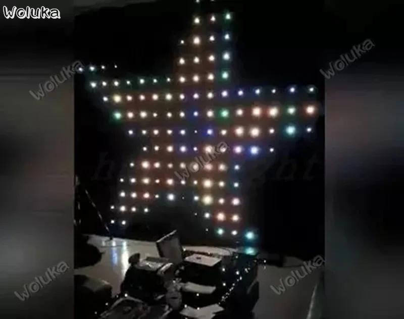 Тканевый фон для видеосъемки P18 RGB светодиодный видеоэкран занавеска DJ Booth CD50 W03 |