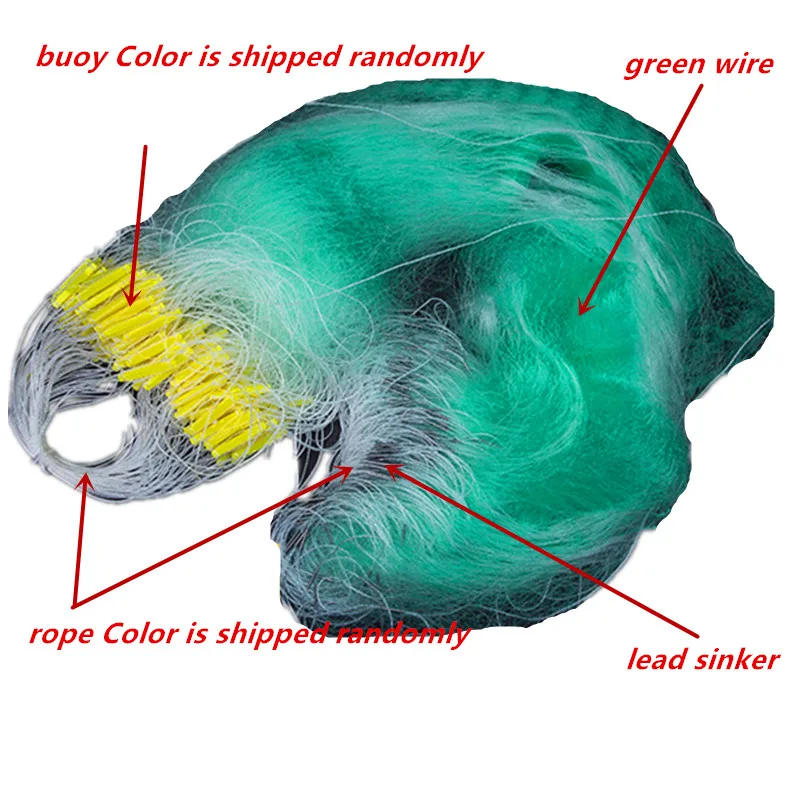 Рыболовная сеть прочная проволока в ассортименте|fishing network|red de pescafishing net |