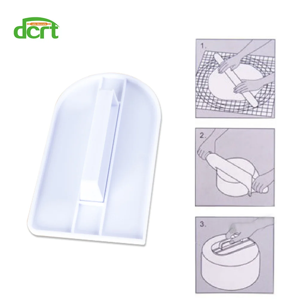 DCRT 1 шт. Инструменты для выпечки помадка Sugarcraft шпатели торта DIY пластиковые