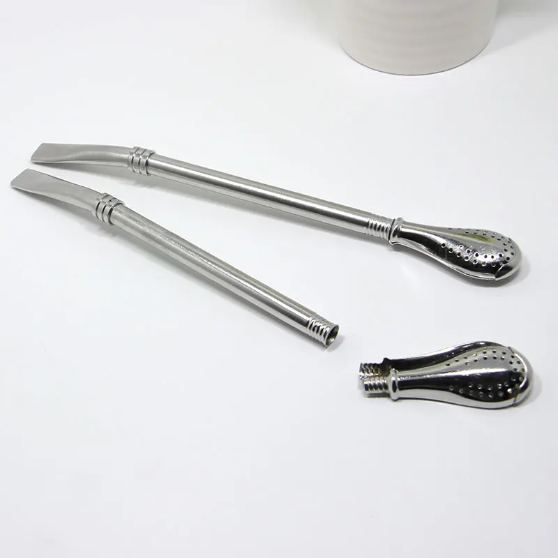 Новейшие Длинные изогнутые многоразовые Yerba мат соломы с красивым Calabash Bombilla