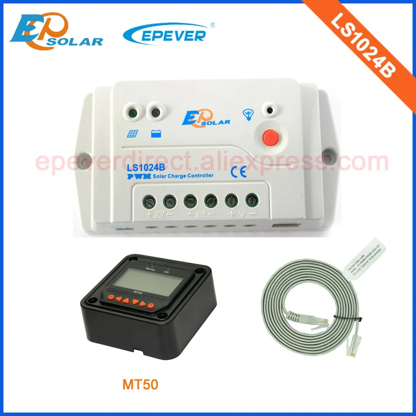 Зарядное устройство для солнечной системы LS1024B с датчиком температуры 10 А 12 В 24 MT50