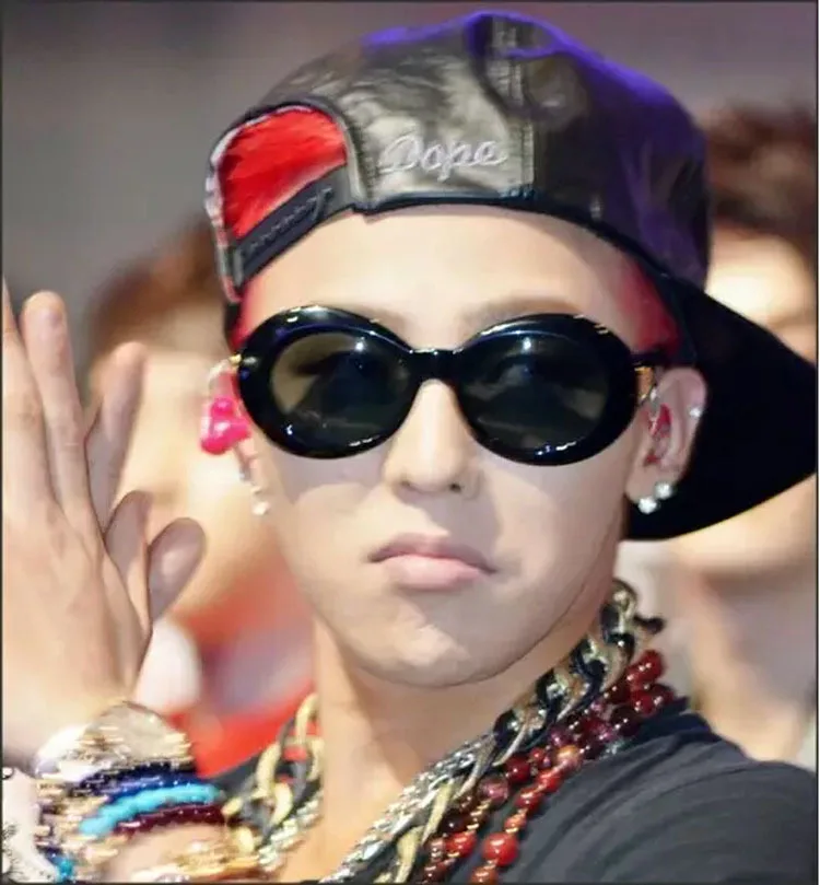 Новинка 2019 брендовые Овальные Солнцезащитные очки мужские роскошные известного